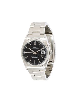 Rolex 2001 pre-owned Datejust 36mm - Black