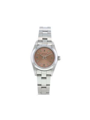Rolex 2001 pre-owned Lady Oyster Perpetual 25mm - Silver