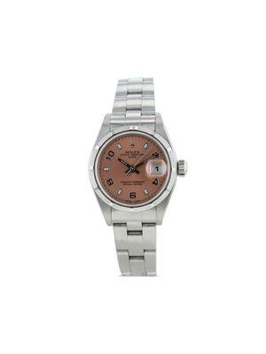Rolex 2001 pre-owned Lady Oyster Perpetual Date 26mm - Silver