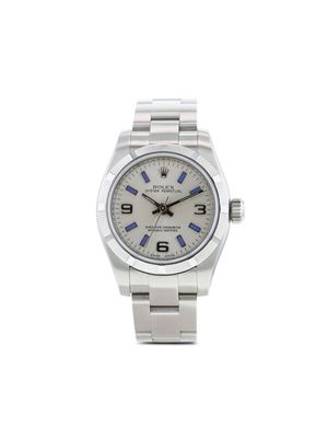 Rolex 2007 pre-owned Lady Oyster Perpetual 26mm - Silver