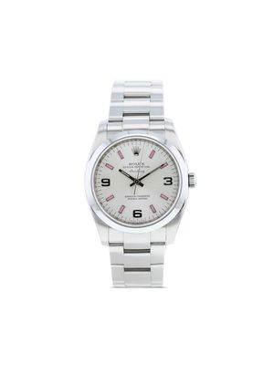 Rolex 2011 pre-owned Air King 36mm - White