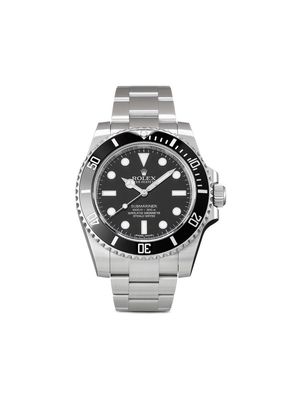 Rolex 2017 pre-owned Submariner 40mm - Black