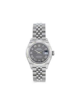 Rolex 2018 pre-owned Datejust Lady - Brown