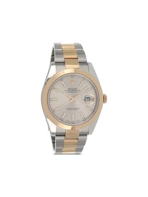 Rolex 2019 pre-owned Date Just 41mm - Gold