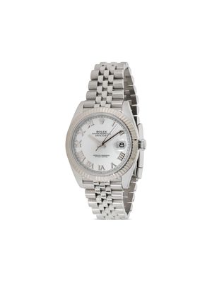 Rolex 2020-2029 pre-owned Datejust 41mm - Silver