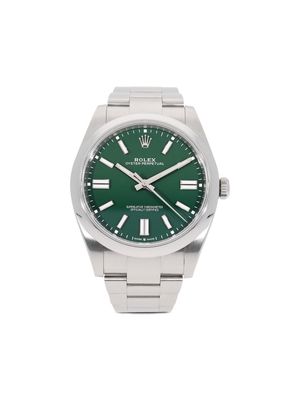 Rolex 2020 pre-owned Oyster Perpetual 41mm - Green
