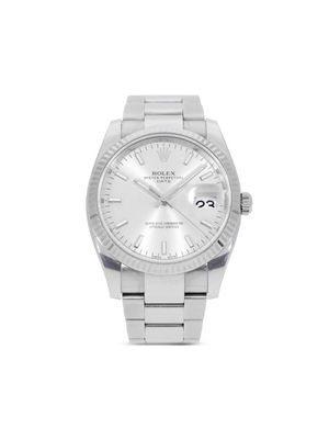 Rolex 2020 pre-owned Oyster Perpetual Date 34mm - Silver