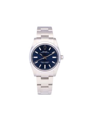 Rolex 2021 pre-owned Oyster Perpetual 34mm - Blue