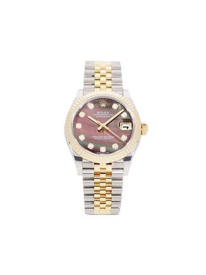 Rolex 2022 pre-owned Datejust 31mm - Brown