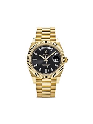 Rolex 2022 pre-owned Day-Date 40mm - Gold