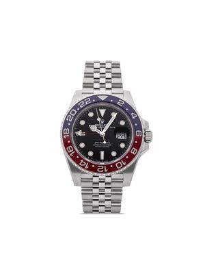 Rolex 2022 pre-owned GMT-Master II "Pepsi" 40mm - Black