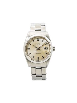 Rolex pre-owned Air King Date 34mm - Silver