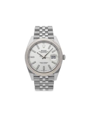 Rolex pre-owned Datejust 41mm - Silver