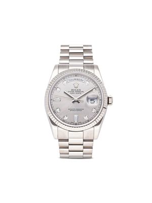 Rolex pre-owned Day-Date 36mm - Grey