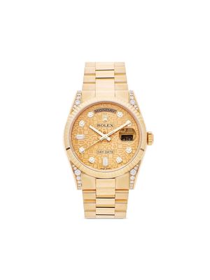 Rolex pre-owned Day-Date 36mm - Neutrals