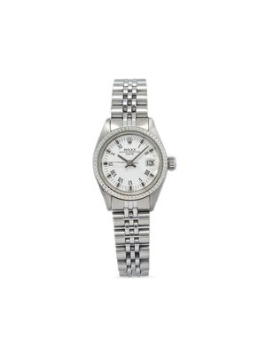 Rolex pre-owned Lady Datejust 26mm - White