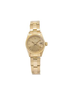 Rolex pre-owned Oyster Perpetual Date 25mm - Gold