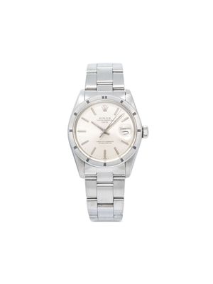 Rolex pre-owned Oyster Perpetual Date 34mm - Neutrals