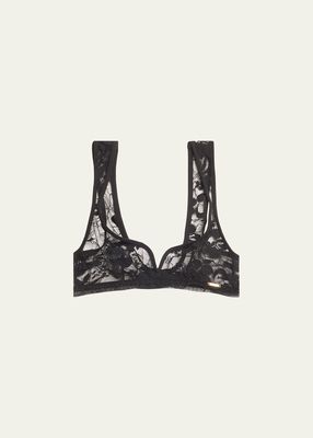 Rolling Hill Floral Lace Soft Bra