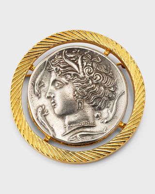 Roman Coin Pin