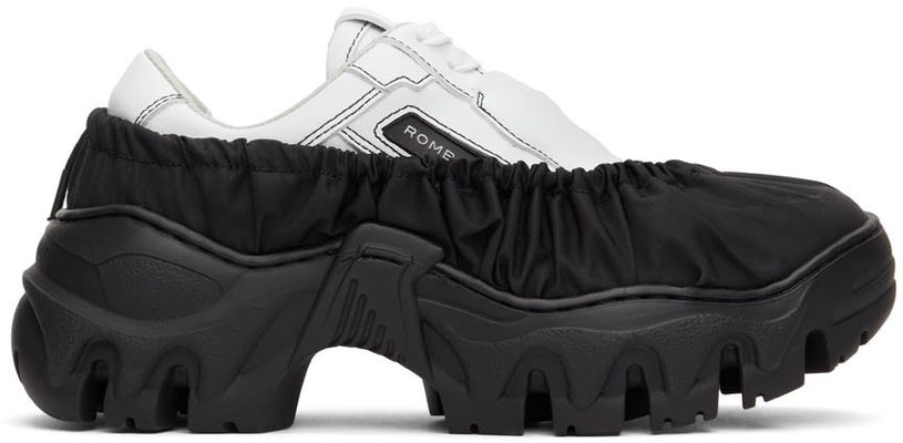 Rombaut SSENSE Exclusive Black & White Boccaccio II Sneakers