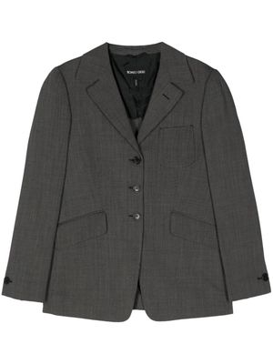 Romeo Gigli Pre-Owned 1990s single-breasted blazer - Grey