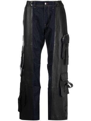 ROMEO HUNTE x Tommy Hilfiger hybrid cargo trousers - BLACK, BLUE