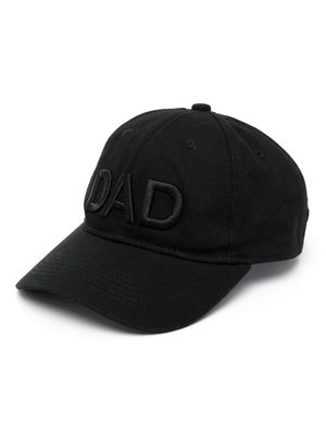 Ron Dorff Dad-embroidered cotton baseball cap - Black