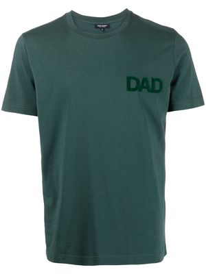 Ron Dorff embossed-Dad cotton T-shirt - Green