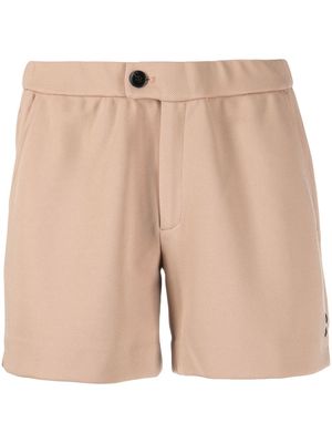 Ron Dorff eyelet-detail tennis shorts - Neutrals