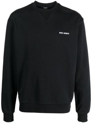 Ron Dorff logo-embroidered organic-cotton sweatshirt - Black