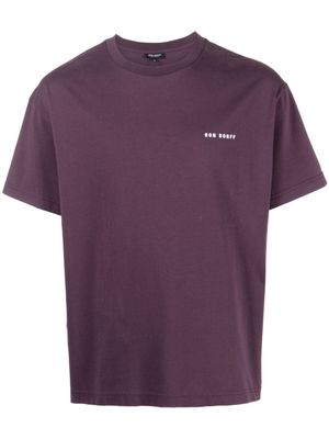 Ron Dorff logo-print cotton T-shirt - Purple