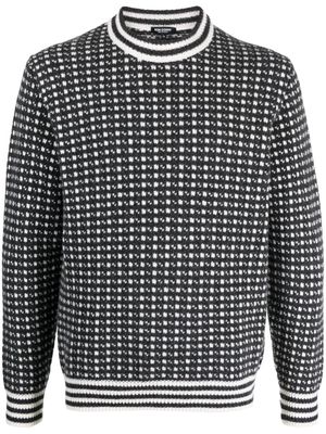 Ron Dorff Nordic intarsia-knit wool jumper - Grey