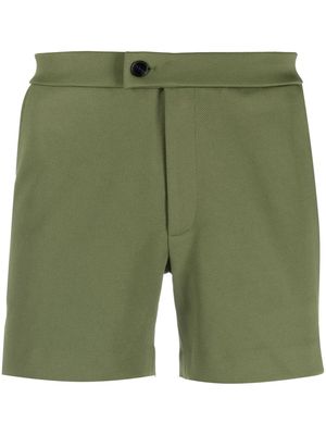 Ron Dorff straight-leg tennis shorts - Green
