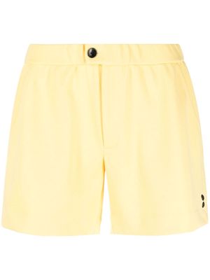 Ron Dorff thigh-length tennis shorts - Yellow