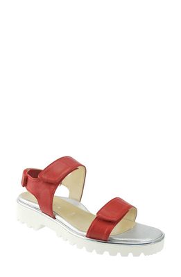 Ron White Catey Slingback Sandal in Lipstick/Silver