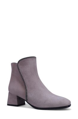 Ron White Janelle Water Resistant Bootie in Dove Suede 