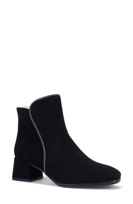 Ron White Janelle Water Resistant Bootie in Onyx Suede 