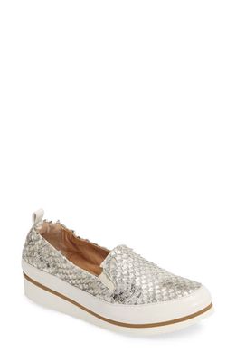 Ron White Nell Slip-On Sneaker in Platino Leather