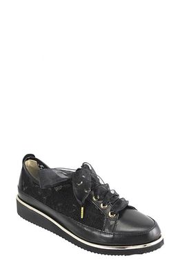 Ron White Novalee Lace Sneaker in Onyx