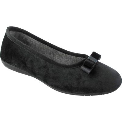 Ron White Tulip Ballet Flat in Onyx 