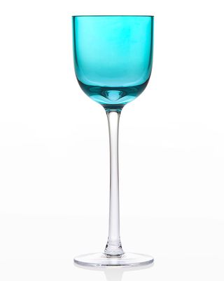 Rondo Sea Blue Liqueur Glasses, Set of 4