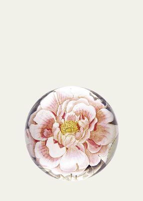 Rosa Dome Paperweight