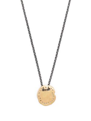 Rosa Maria 18kt yellow-gold and silver chain necklace