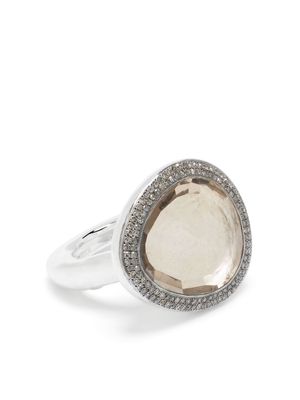 Rosa Maria multi-stone sterling silver ring