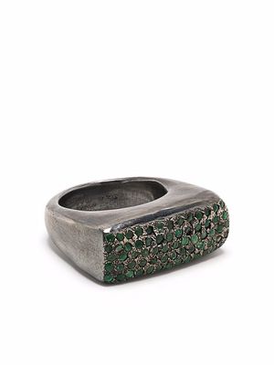 Rosa Maria Sola emerald ring - Grey