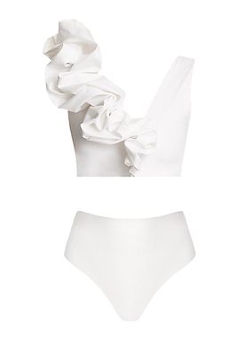 Rosa Ruffle Bikini Set