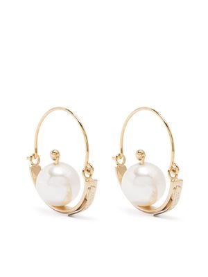 Rosantica Aria small hoop earrings - Gold