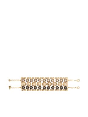 Rosantica bead-embellishment lobster claw-fastening bracelet - Gold