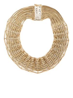 Rosantica Era multi-chain necklace - Gold